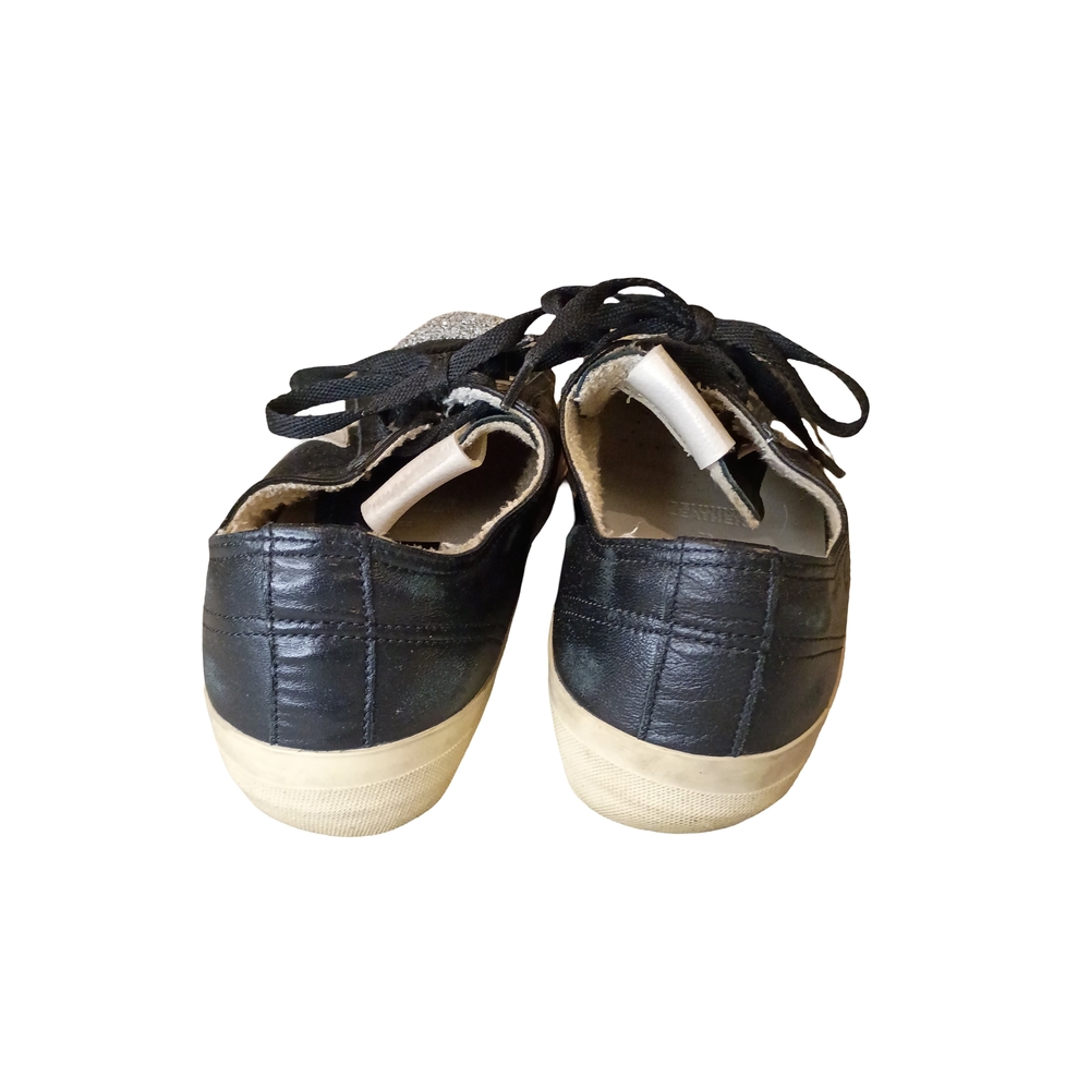 Golden Goose Black and Silver Sneakers - Picture 4 of 6
